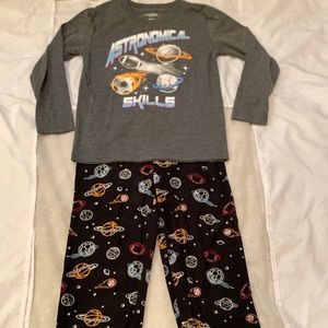 Arizona Sport & Space Themed Pajama Set, size 6/7